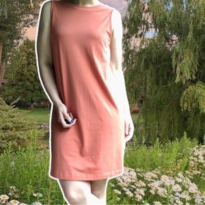 a new day Coral Sleeveless Mini Dress